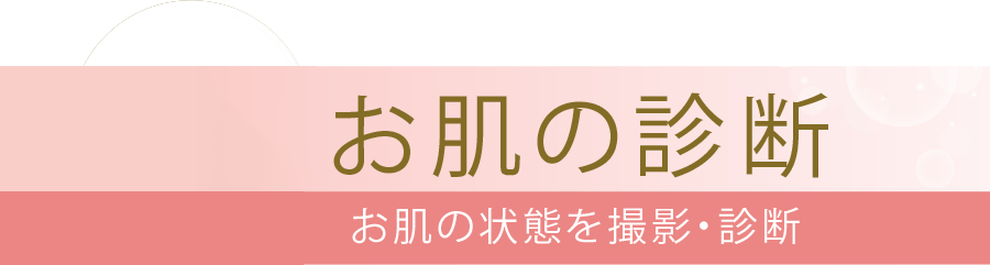 お肌の診断