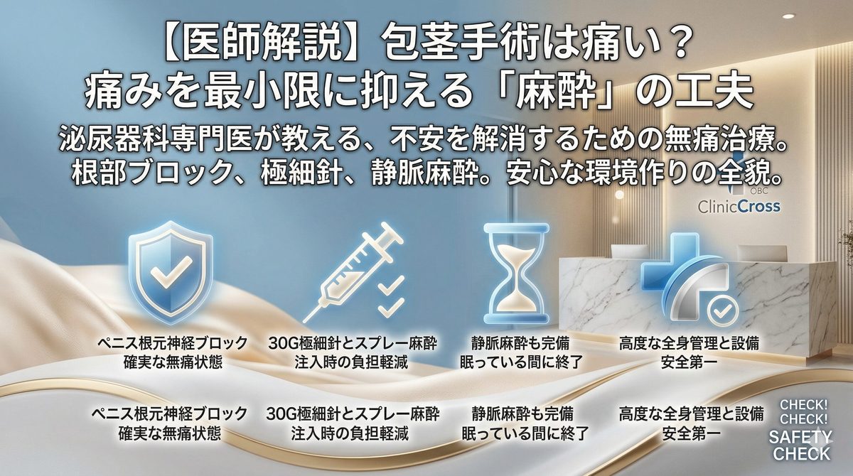 【専門医監修】包茎手術後の過ごし方と性生活再開のリハビリ｜回復期間の注意点